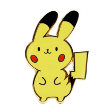 Wholesale Personalized Shape Metal Badges Carton Pikachu Cactus Logo Zinc Alloy Lapel Pin